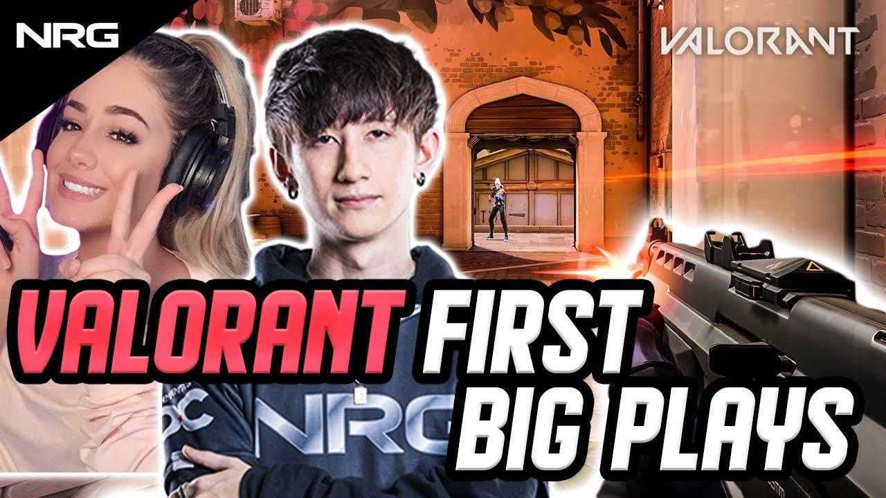 NRG ACEU and LuluLuvely First Ever Valorant Highlight Montage | Early Gameplay Footage thumbnail