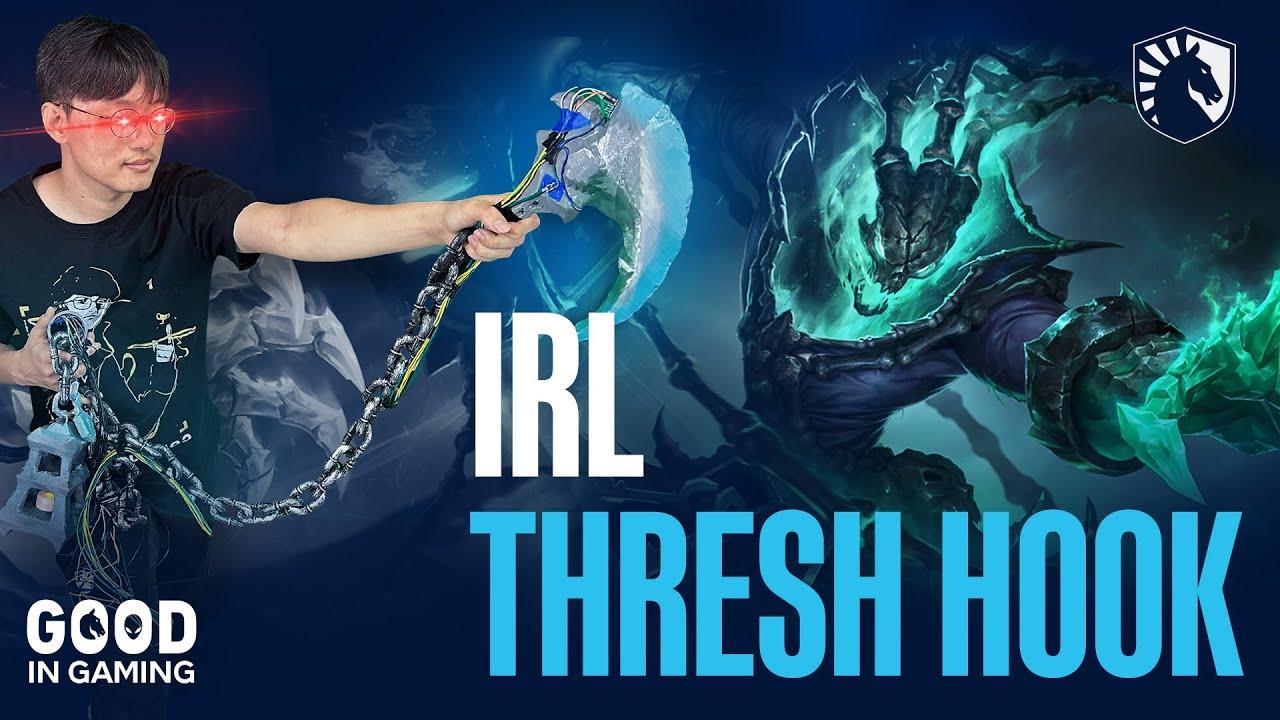 Can CoreJJ play with an IRL Thresh Hook?! thumbnail