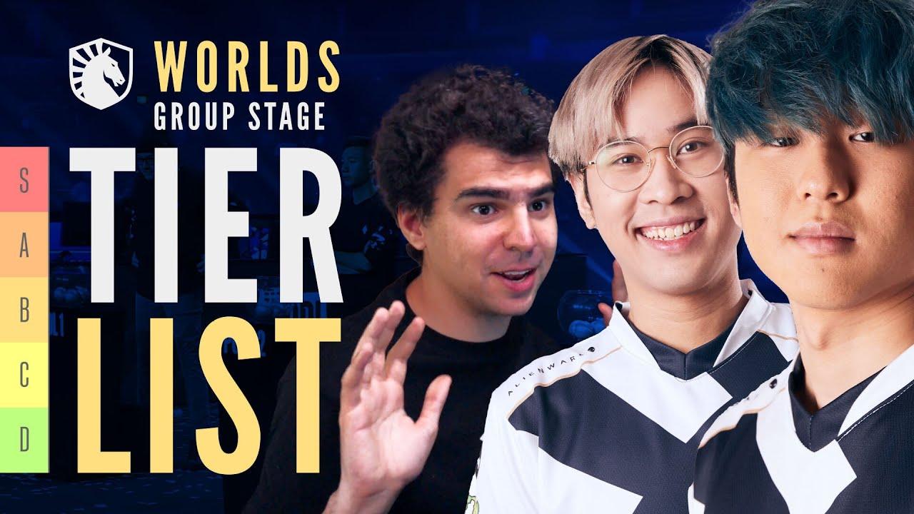 [Worlds 2022] We know who's winning Worlds?! | Group Stage Tier List thumbnail