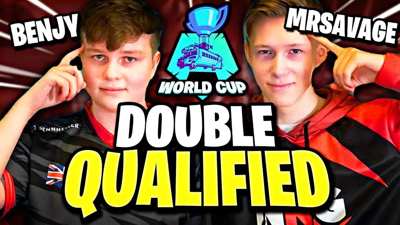 Fortnite World Cup's First Double Qualified Duo ｜MrSavage & BenjyFishy thumbnail