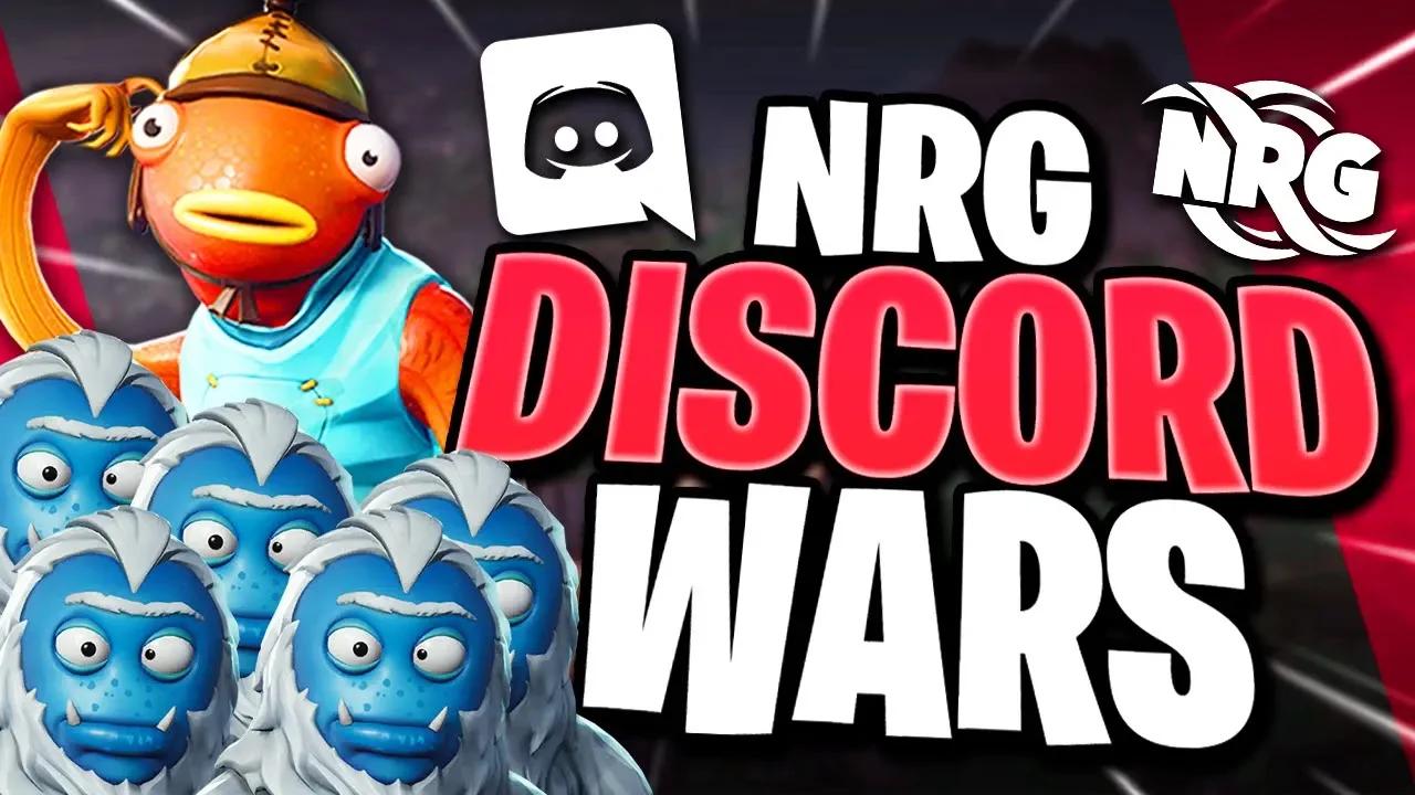 NRG PRO Fortnite DISCORD WARS highlights ｜BenjyFishy clutches W thumbnail