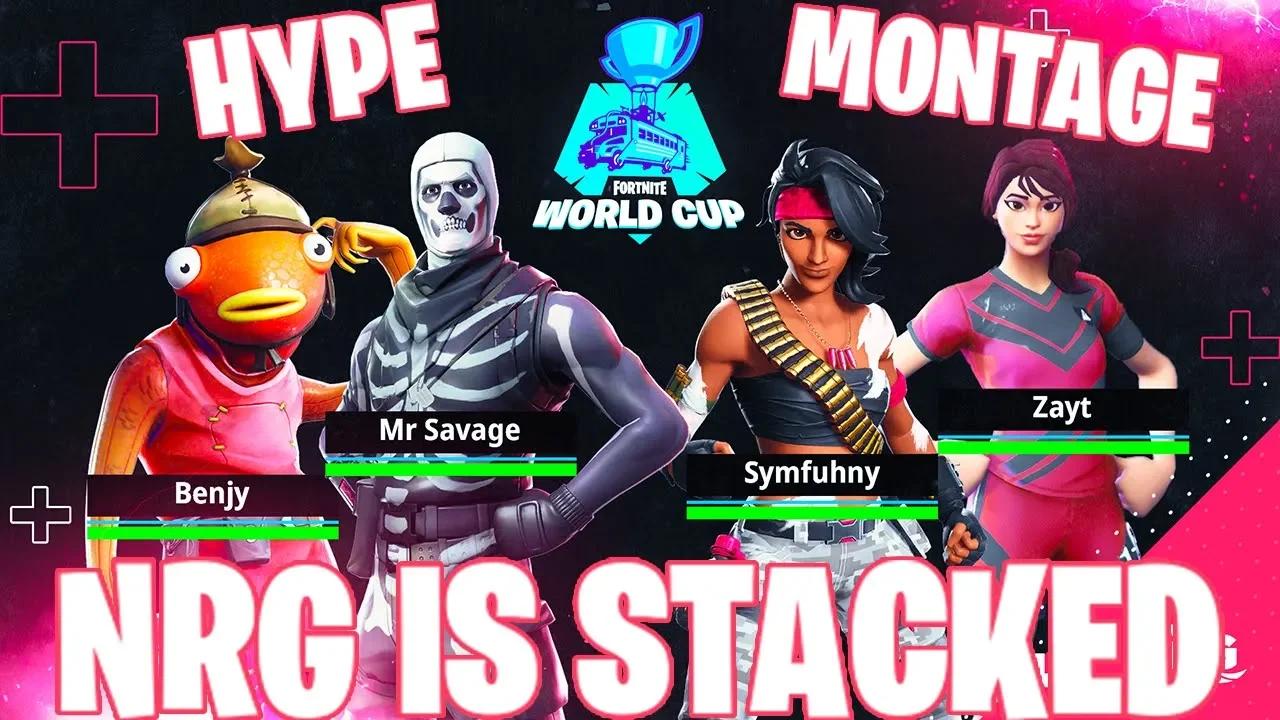 Fortnite World Cup Week 1 NRG Hype Montage thumbnail