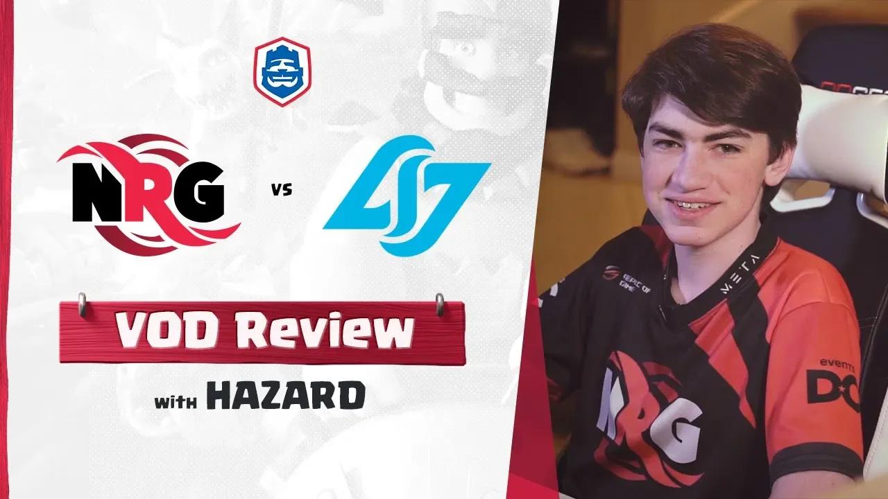 Clash Royale Pro VOD Review: NRG vs CLG w/ Hazard thumbnail