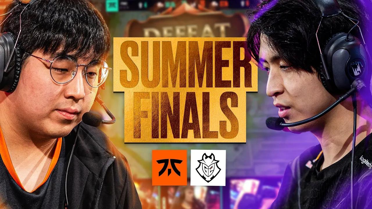 "We deserve to lose" - FNATIC vs G2 | Voice Comms LEC Summer Finals thumbnail