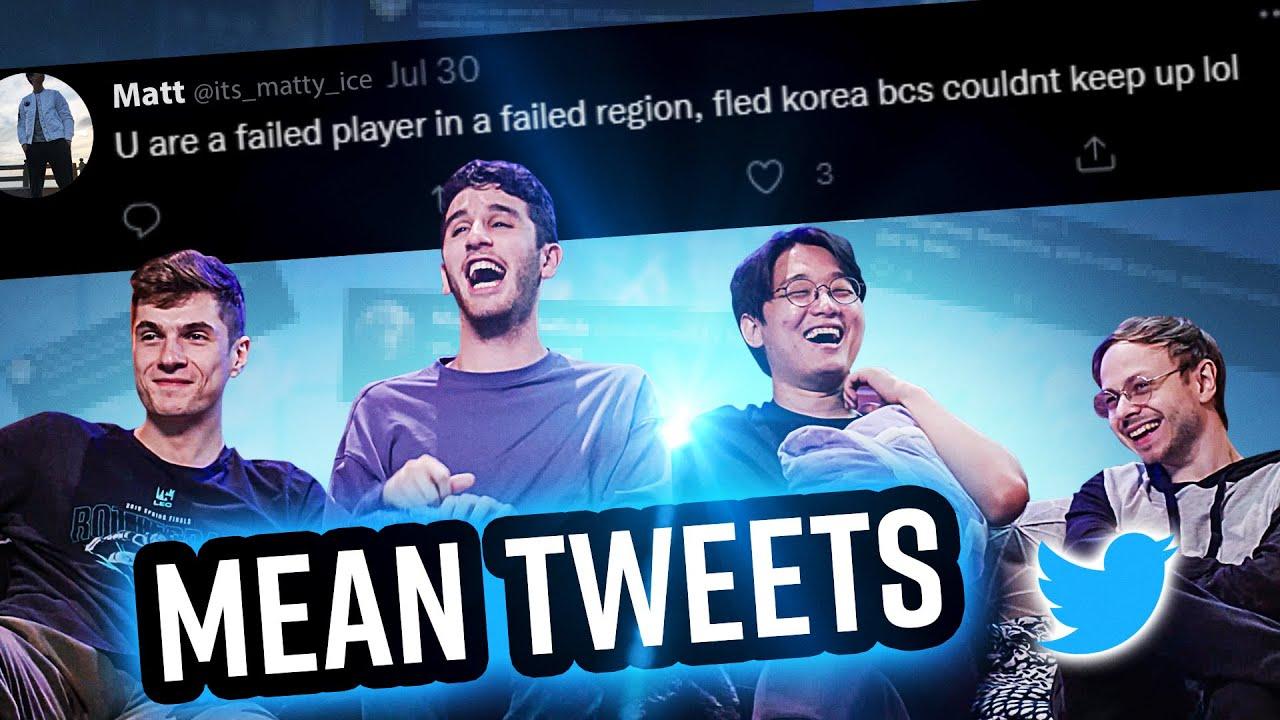 Team Liquid LoL Reads Mean Tweets thumbnail