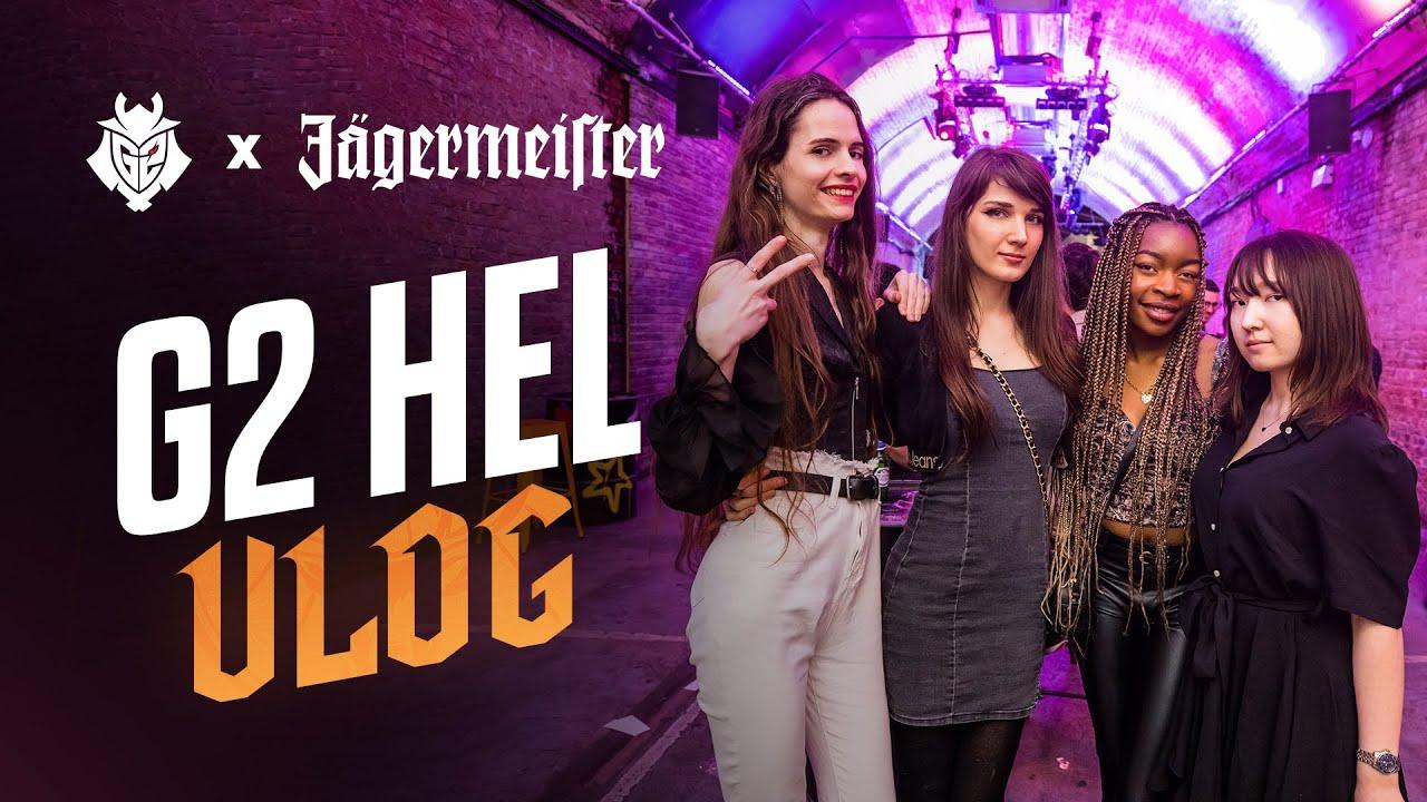 HEL TAKES OVER LONDON | G2 x Jagermeister vlog thumbnail