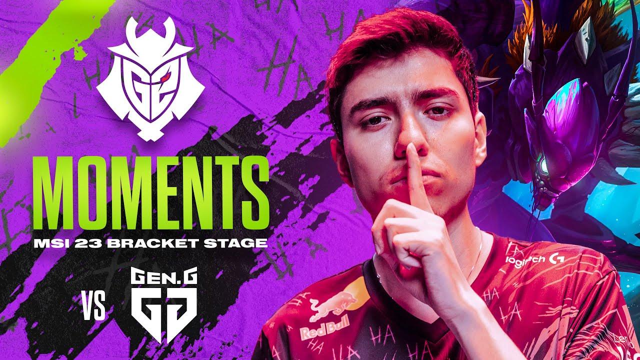 The BEST ROOKIE at MSI? | MSI vs GenG Moments ft. Yamato, Bwipo, Wunder & Jiizuke thumbnail