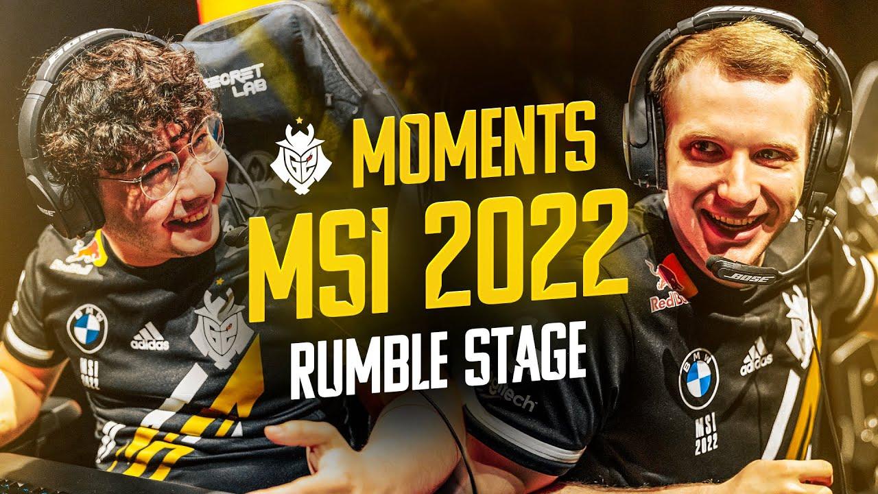 HISTORY REPEATS ITSELF |  MSI Rumble Stage Moments thumbnail