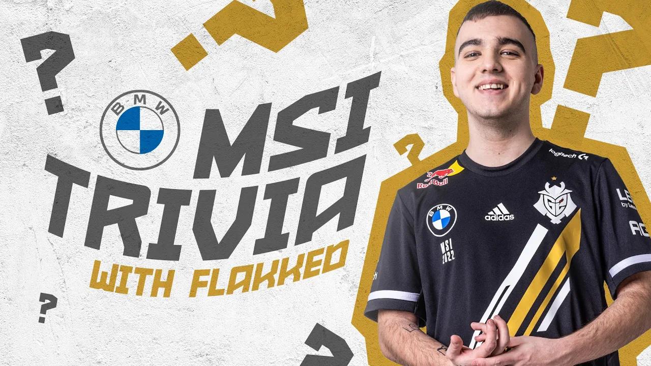 MSI TRIVIA WITH FLAKKED | Presented by BMW thumbnail