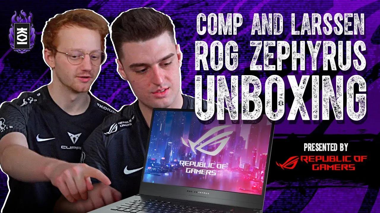 NEW Asus ROG Zephyrus Q&A Unboxing with Comp & Larssen thumbnail