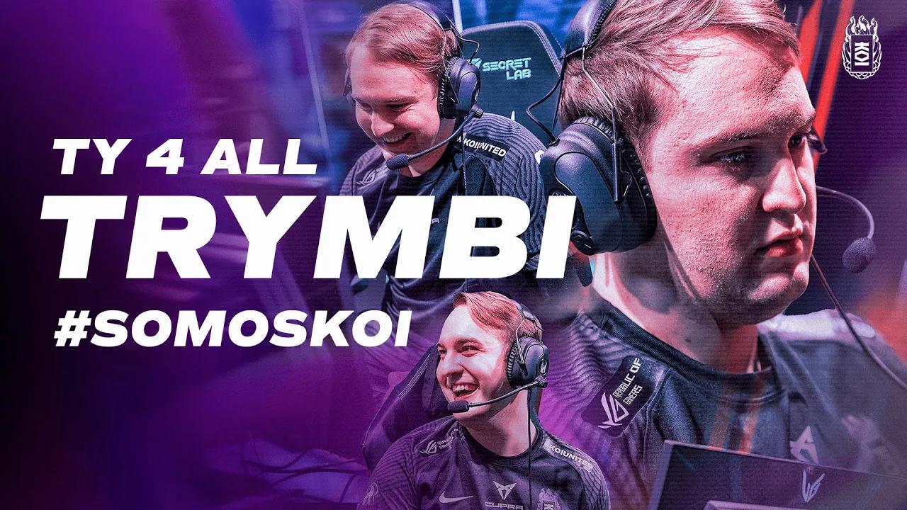 A KOI Legacy That Will Never Be Forgotten - Thank You Trymbi thumbnail