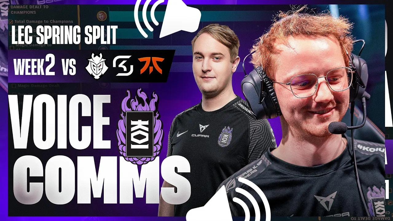 HOW TO BEAT G2 MASTERCLASS | Voice Comms LEC Spring Split 2023 Week 2 thumbnail