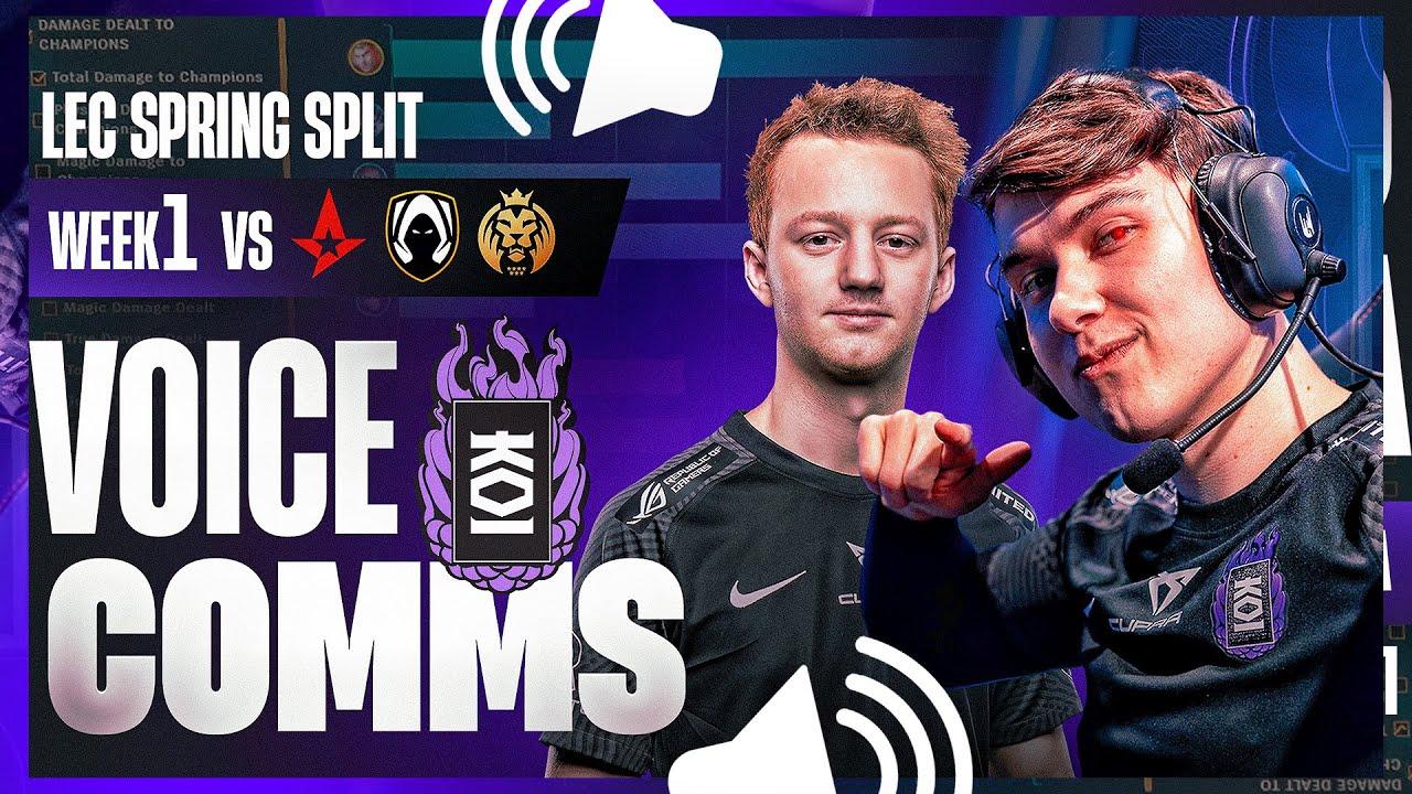 Battles Won and Lost: Voice Comms LEC Spring Split 2023 Week 1 thumbnail