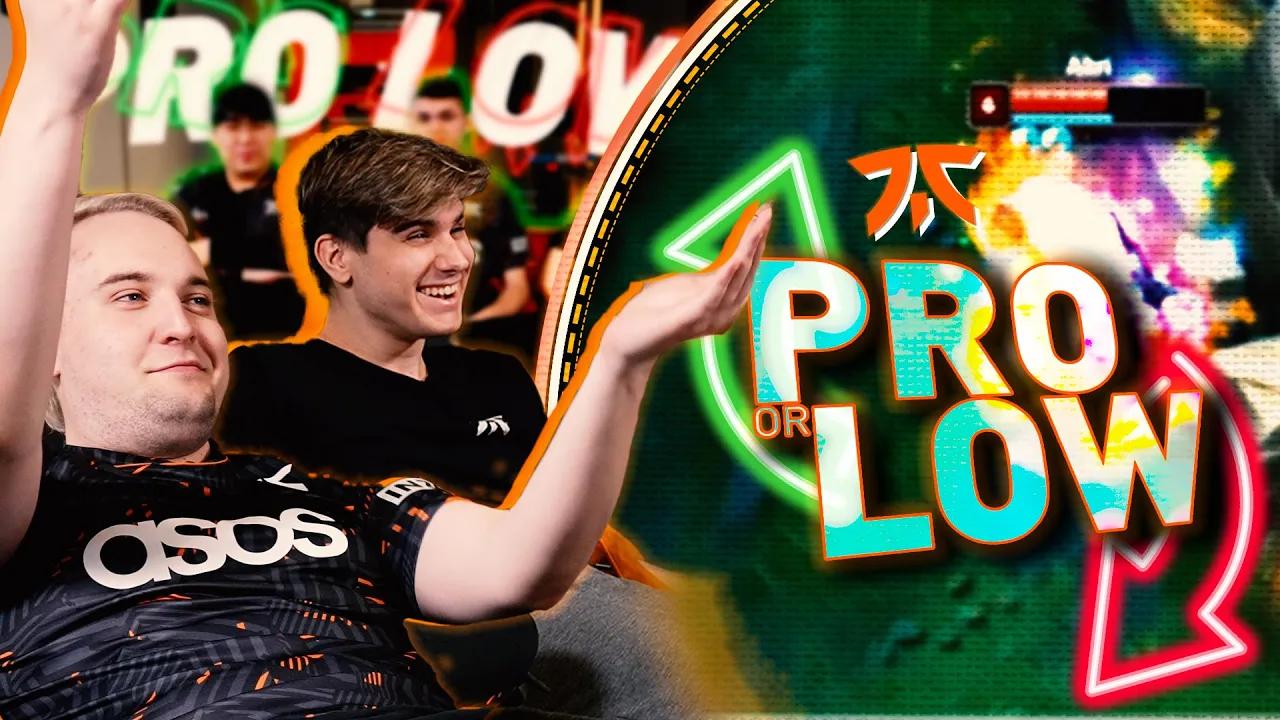 Can PRO League Players Find The Noob!? - PRO VS LOW thumbnail