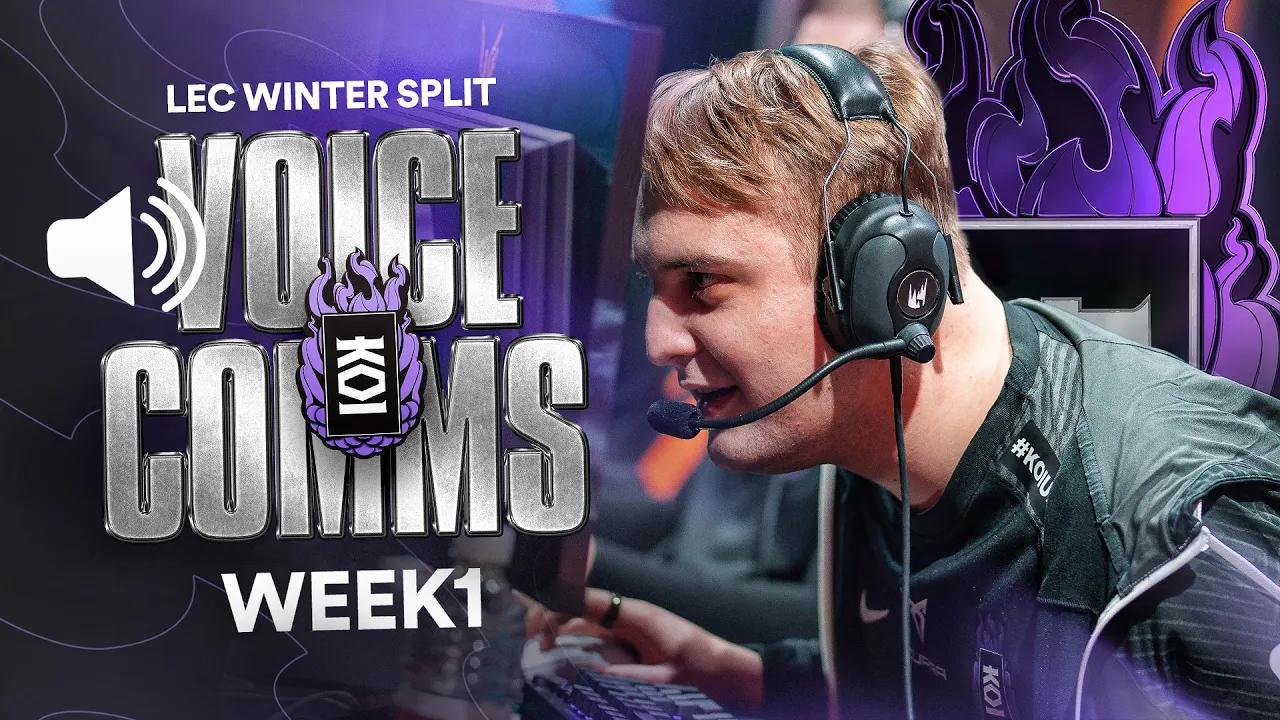 OUR DEBUT AS KOI | KOI LEC Voicecomms 2023 Winter Split Week 1 thumbnail