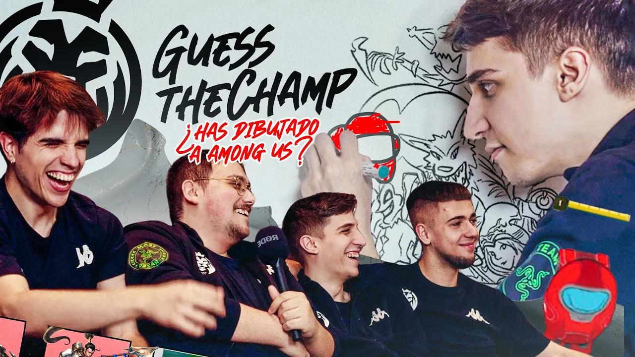 "Have you drawn the Among-us?" | Guess the Champion, with LEC Team thumbnail