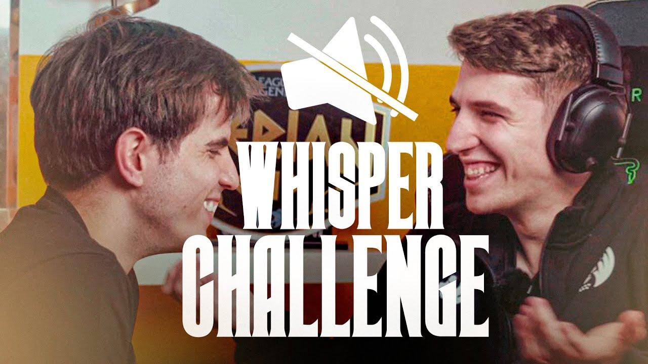 LEC TEAM WHISPER CHALLENGE thumbnail