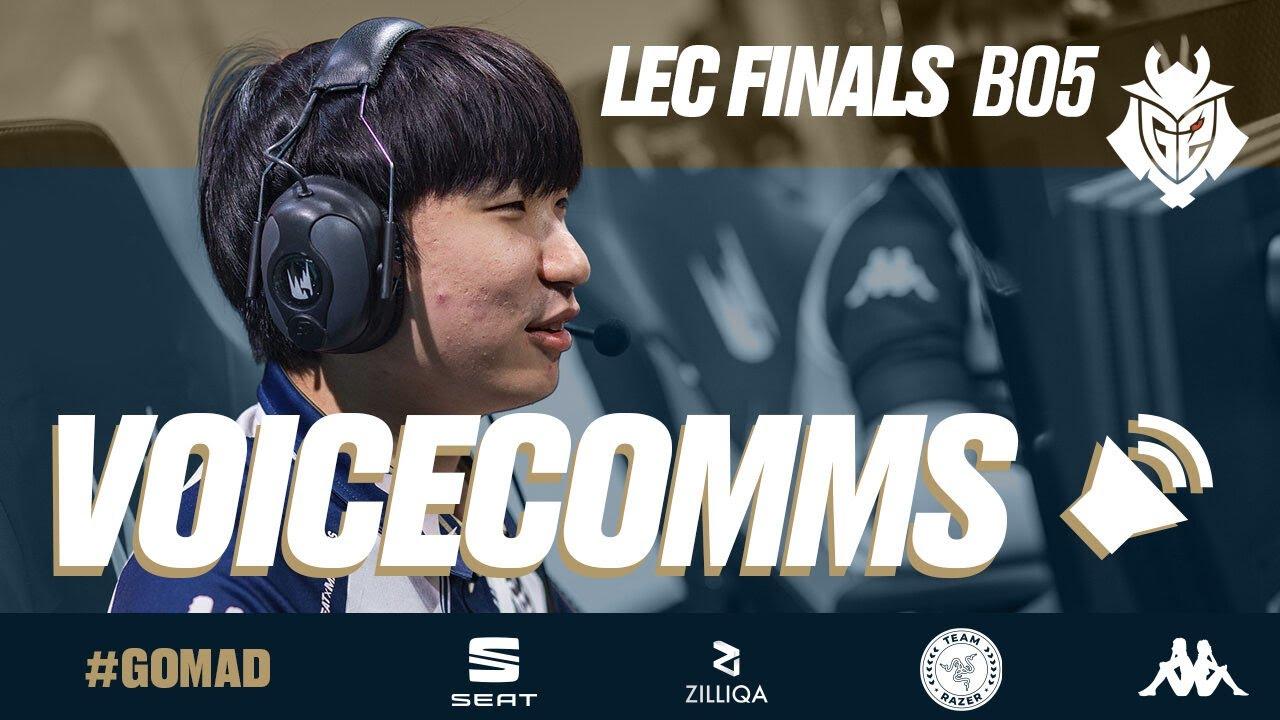 MAD Lions 2023 · Voicecomms vs. G2 · LEC FINALS · thumbnail