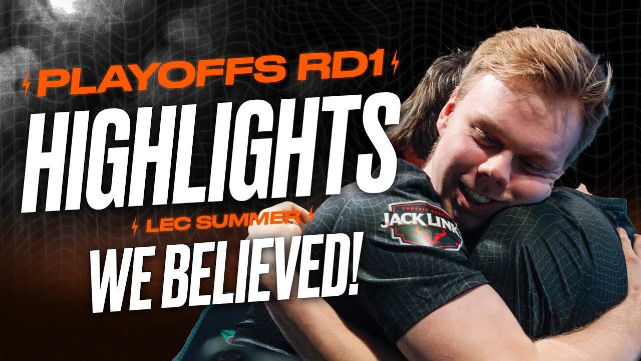 "THE PERFECT STORY" | LEC Highlights Summer 2022 Playoffs Rd1 thumbnail