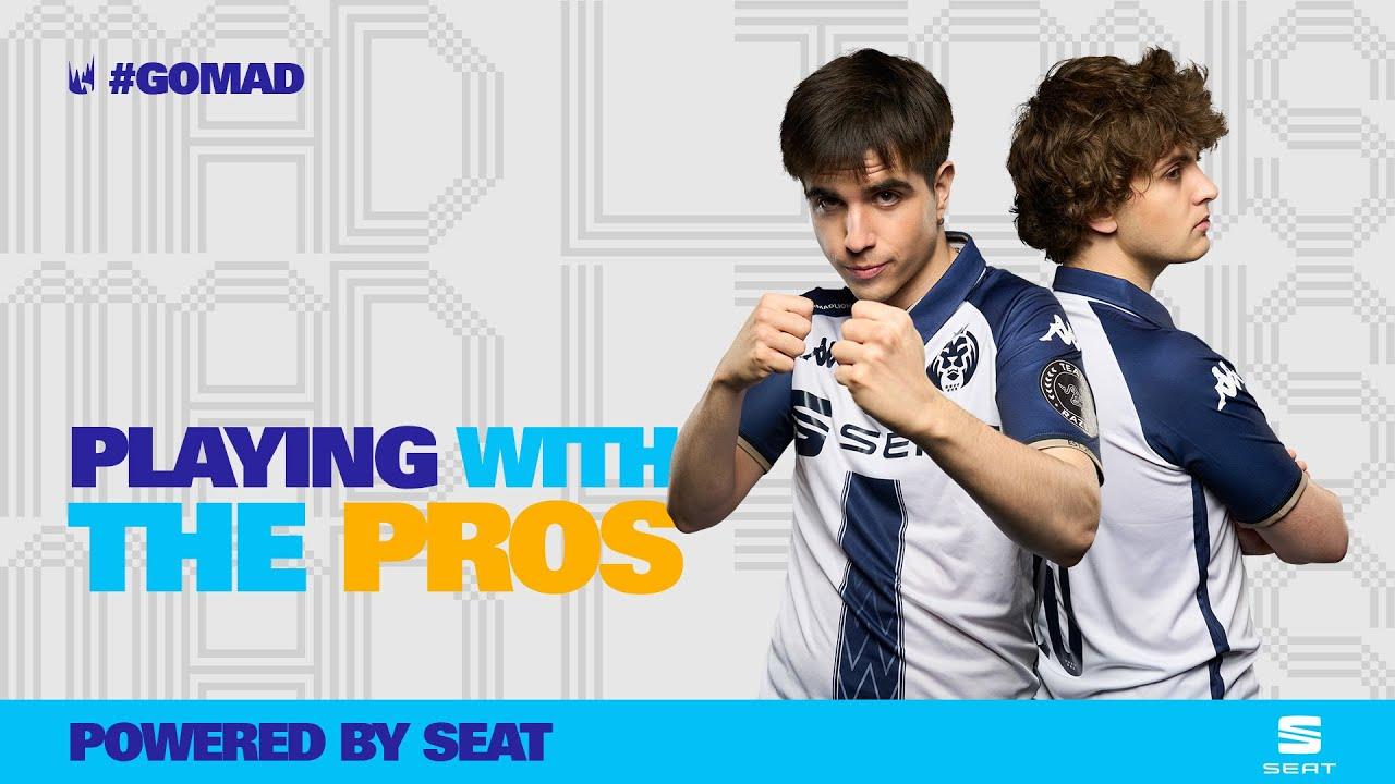 Elyoya Faces Carzzy On a Match With Fans | SEAT's Playing With The Pros thumbnail