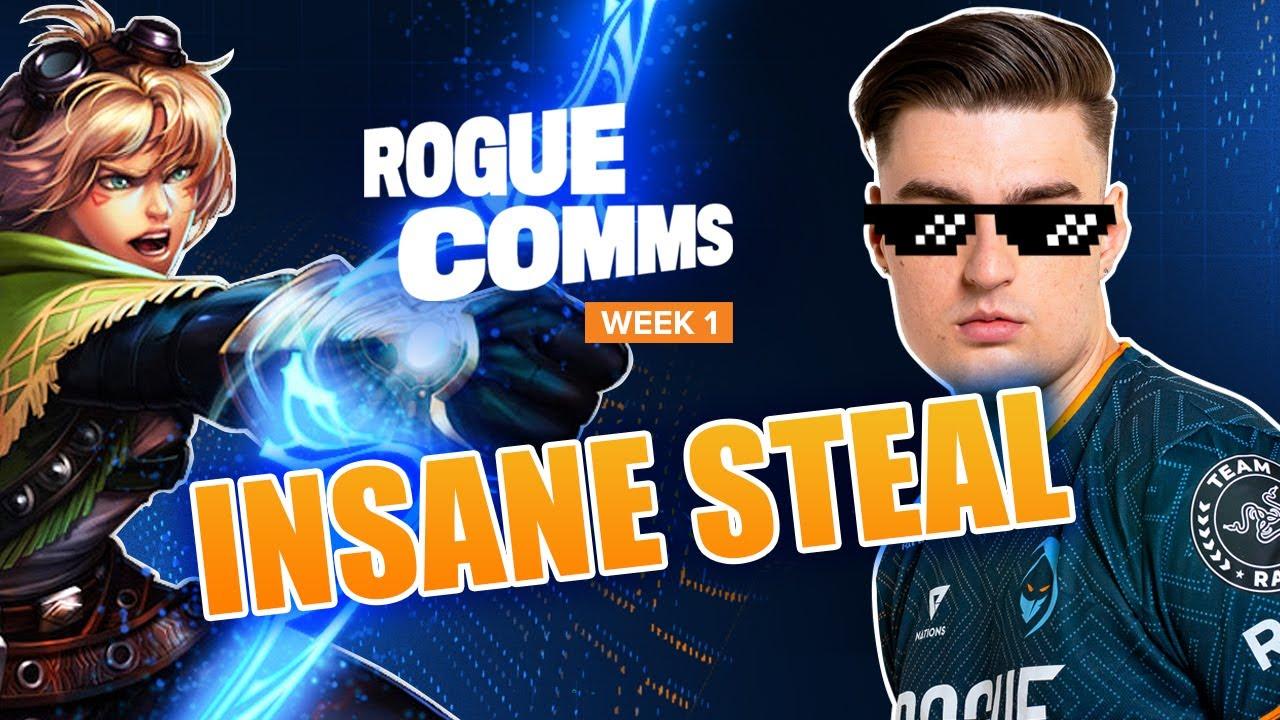 INSANE STEAL FROM COMP | Rogue LEC Voicecomms 2022 Summer Split Week 1 thumbnail