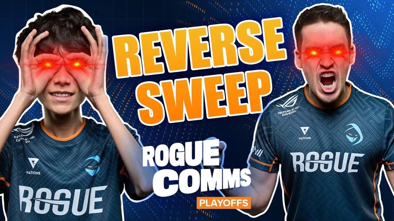 LARSSEN'S FIRST REVERSE SWEEP | Rogue LEC Voicecomms 2022 Spring Playoffs thumbnail