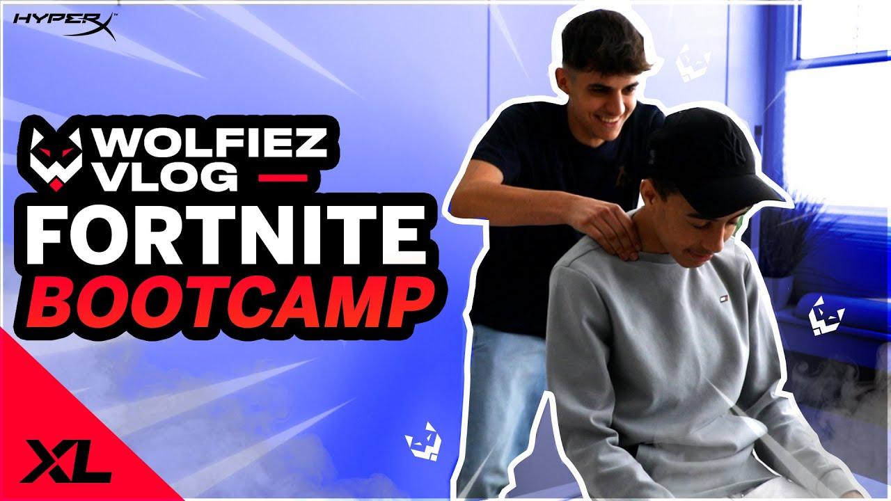 BOOTCAMP WITH A PRO - BEHIND THE SCENES WITH WOLFIEZ, MOTOR, VENO + MORE | WOLFIEZ VLOG thumbnail