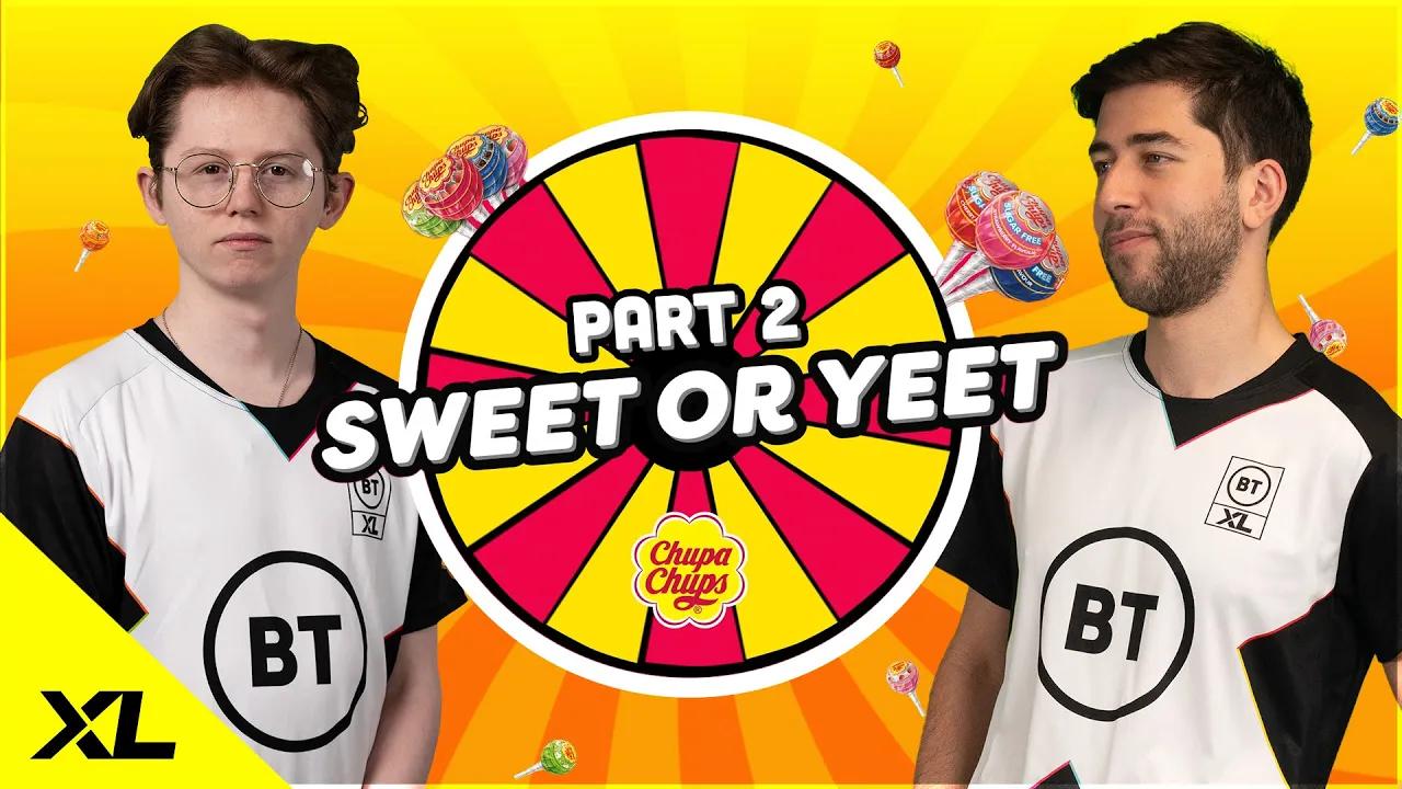 DEADLY CAN'T TAKE THE... CHUPA?! | Sweet Or Yeet | ft. Deadly & Swiffer (PART 2) thumbnail