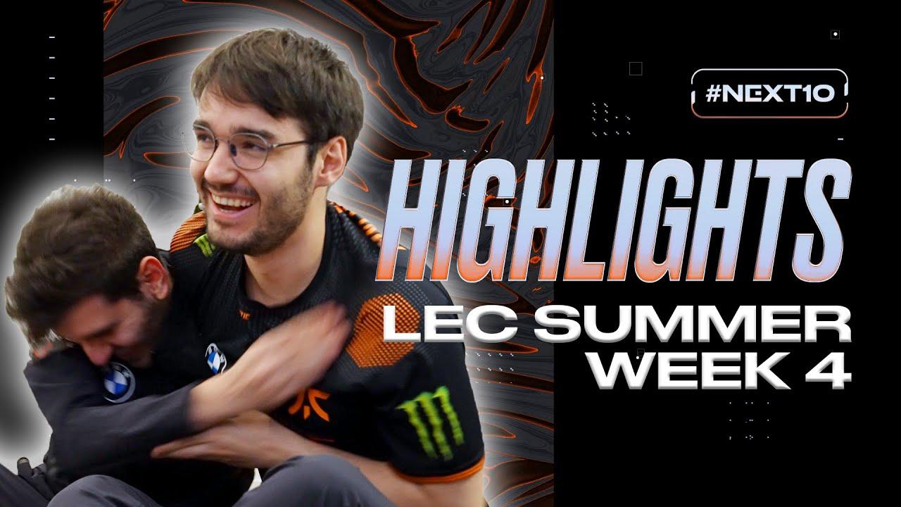 "Let's ATTACK NISQY!" | 2021 LEC Summer Highlights Week 4 thumbnail