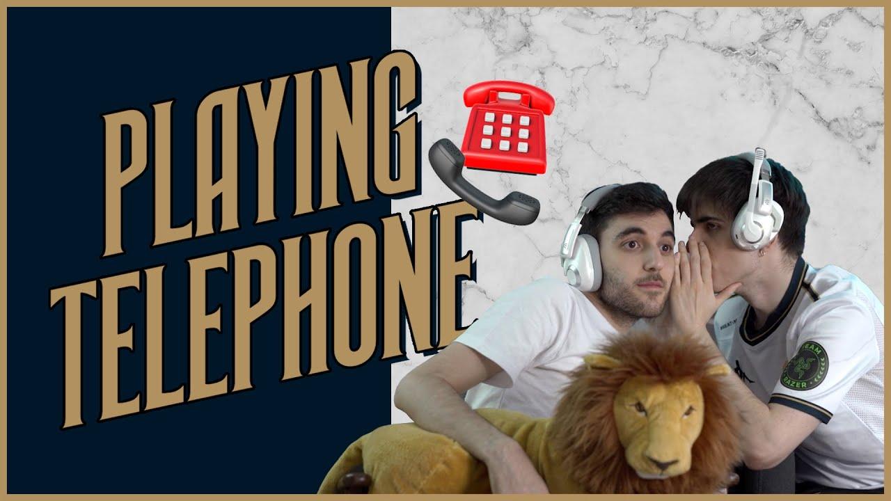 "Do we have to LEARN TURKISH?" | Playing TELEPHONE with the LEC team thumbnail