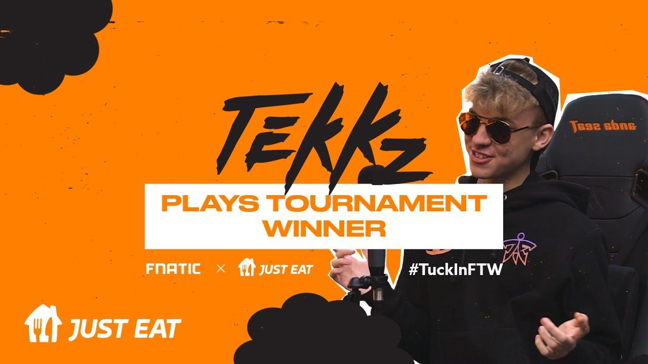 Tekkz showcases his FIFA skills! | Fnatic FIFA Community Tournament - Presented by Just Eat thumbnail