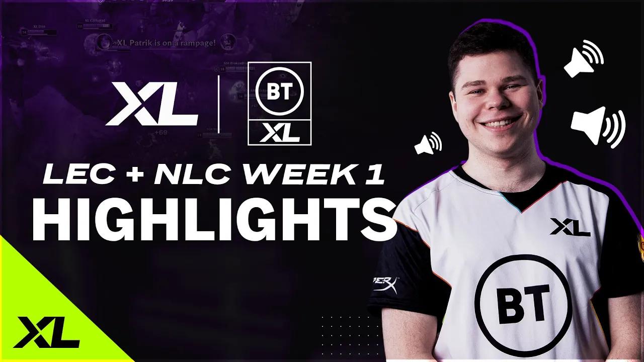 We Pioneered Ivern Top? | EXCEL LEC & NLC Spring Split Week 1 Highlights | 2021 thumbnail