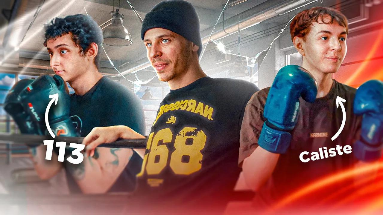 Prime fait découvrir la Boxe à Caliste & 113 (C'était pas simple...) thumbnail