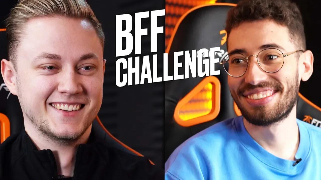 Did Rekkles fall ASLEEP mid-conversation?! | Rapidfire BFF Challenge ft. Rekkles & Mithy thumbnail