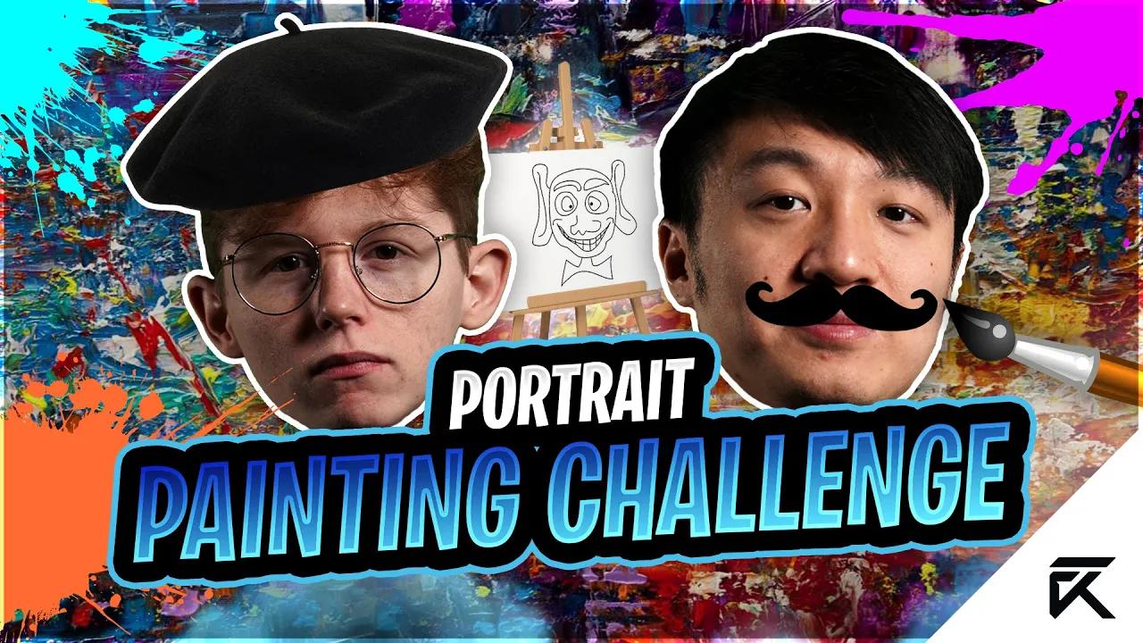 The New Van Gogh | Portrait Painting Challenge ft. Deadly & Kasing thumbnail