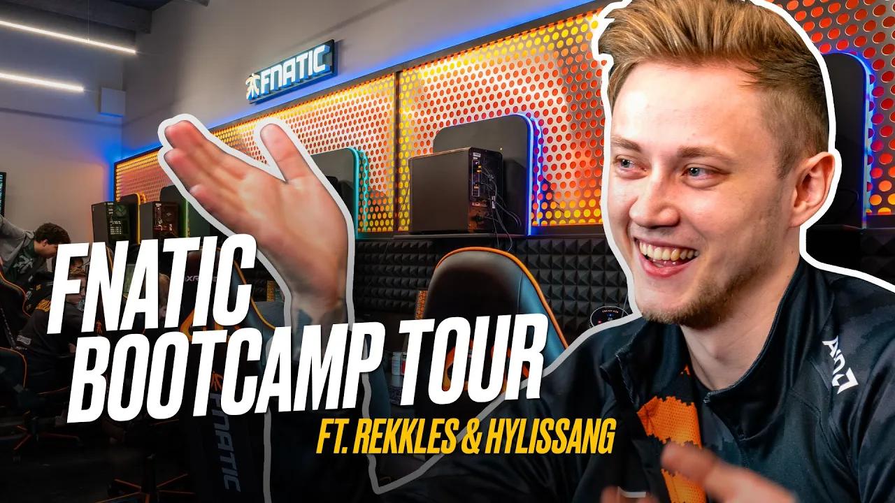 FNATIC BOOTCAMP TOUR ft. REKKLES & HYLISSANG | Worlds 2019 thumbnail