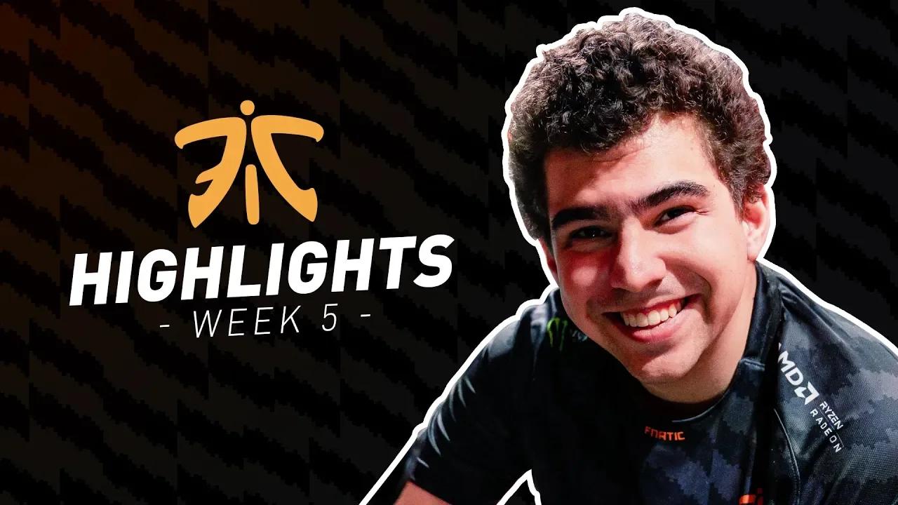 Fnatic Highlights | LEC Summer Split Week 5 (Rogue/SK) thumbnail