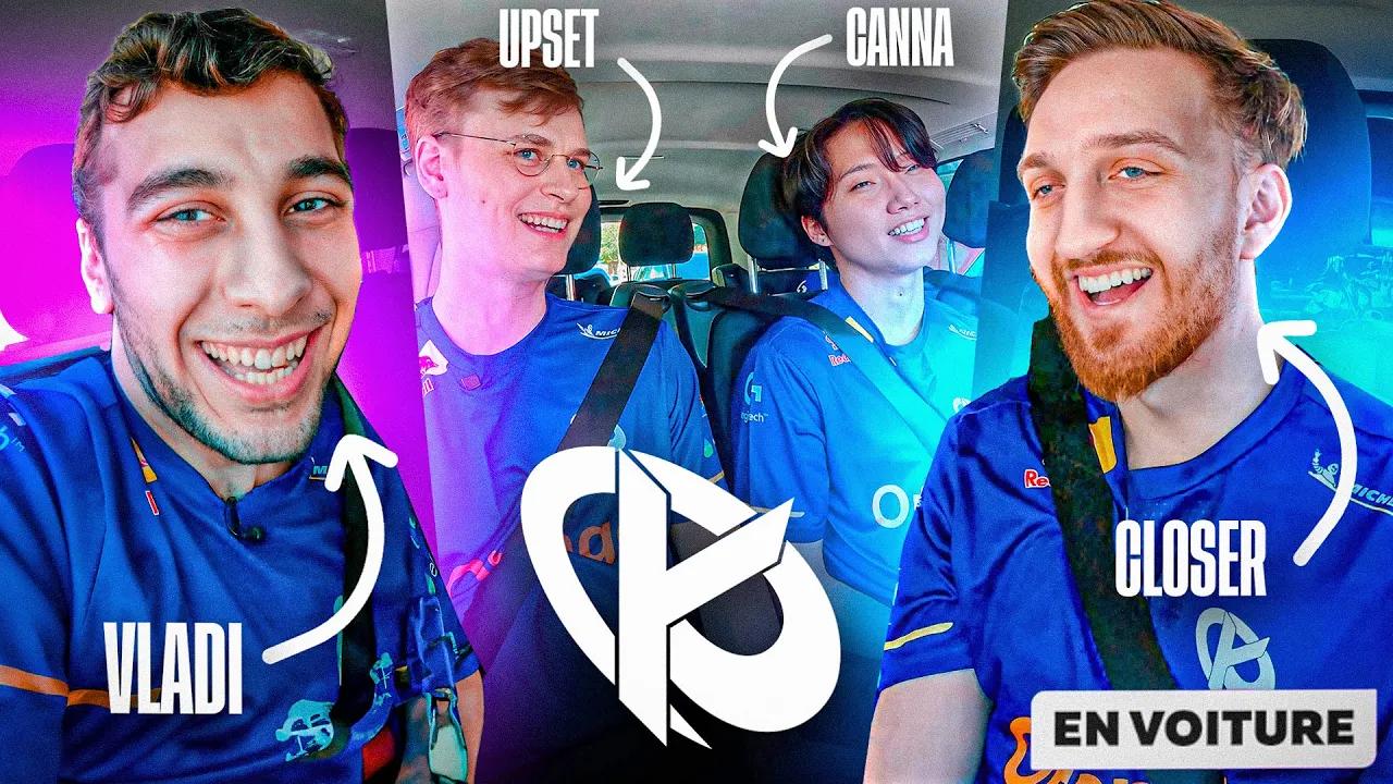 En Voiture avec : la Karmine Corp LEC (Canna, Vladi, Upset, Targamas & Closer) thumbnail