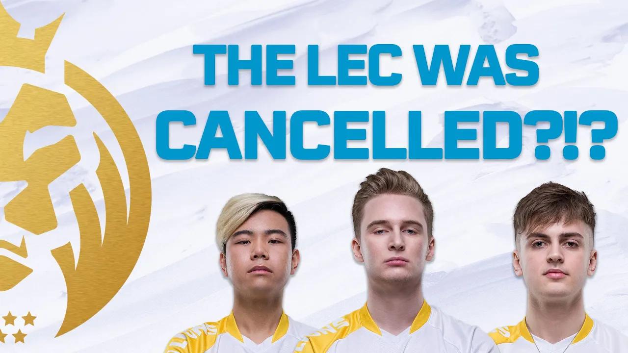 The LEC was CANCELLED?!? | In-house games, Humanoid's birthday, and Carzzy's singing interview. thumbnail