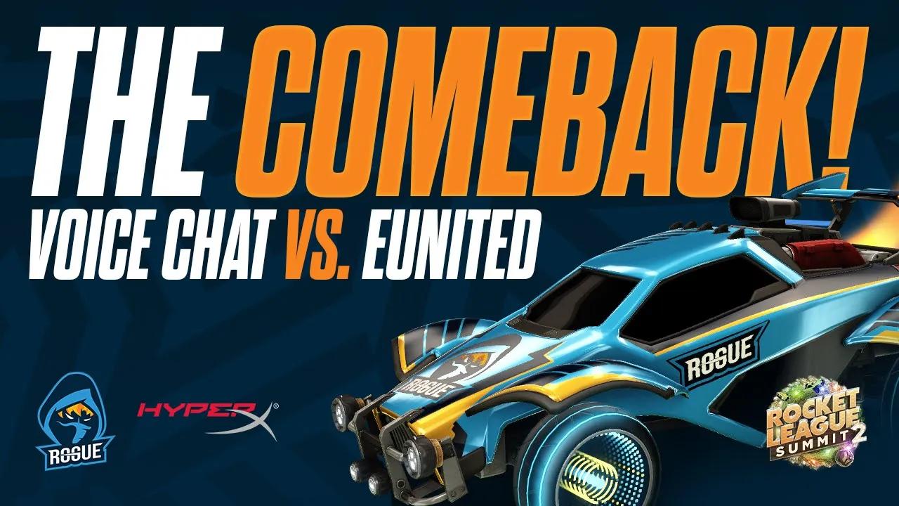 EUnited really thought they could win... | Rocket League Comms powered by HyperX thumbnail