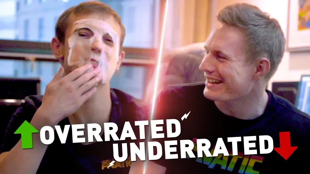 Caps & Broxah try Korean facemasks | OVERRATED/UNDERRATED (Worlds 2018) thumbnail