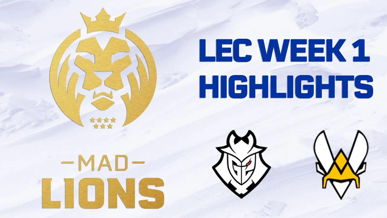 First of the Decade | LEC Spring Week 1 Highlights thumbnail