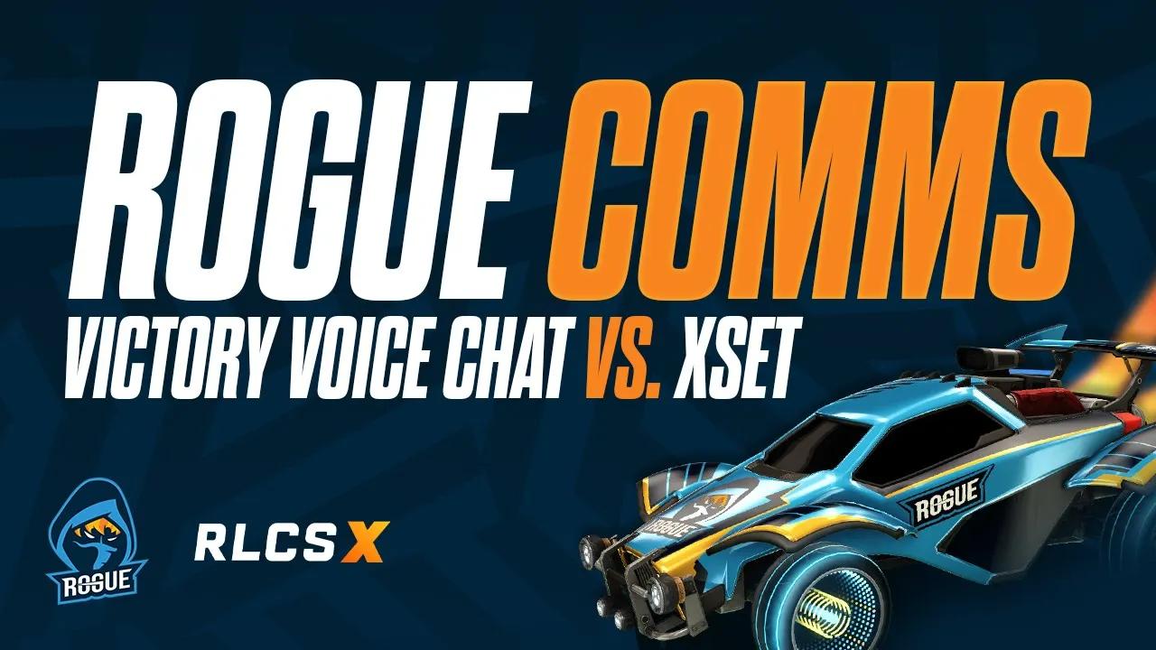 "I mean... I guess?!" | Rogue Rocket League Voice Comms vs XSET thumbnail