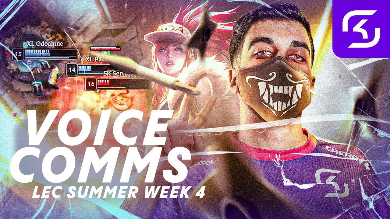 "Just play clean guys, that's so much easier!" 😂 LEC Summer Week 4 Voice Comms + Vlog | SK vs FNC thumbnail