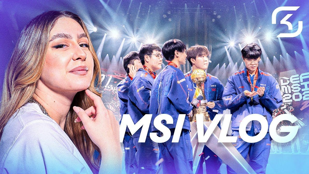 MSI LONDON 2023 VLOG WITH TROUBLEINC | SK Gaming League of Legends thumbnail