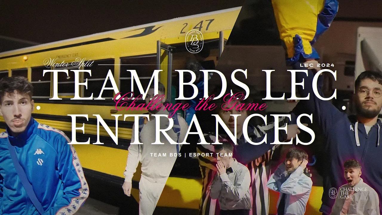 All Team BDS #LEC Entrances | #LEC 2024 Winter Split thumbnail