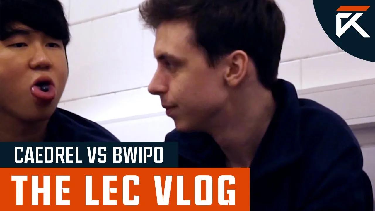 Caedrel vs Bwipo - Who'd Win in a Fight? | The LEC Vlog | Episode 16 vs Fnatic thumbnail