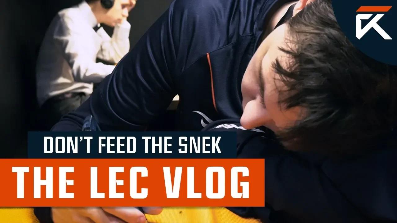 Don't Feed The Snek | The LEC Vlog | Episode 1 vs. Splyce thumbnail