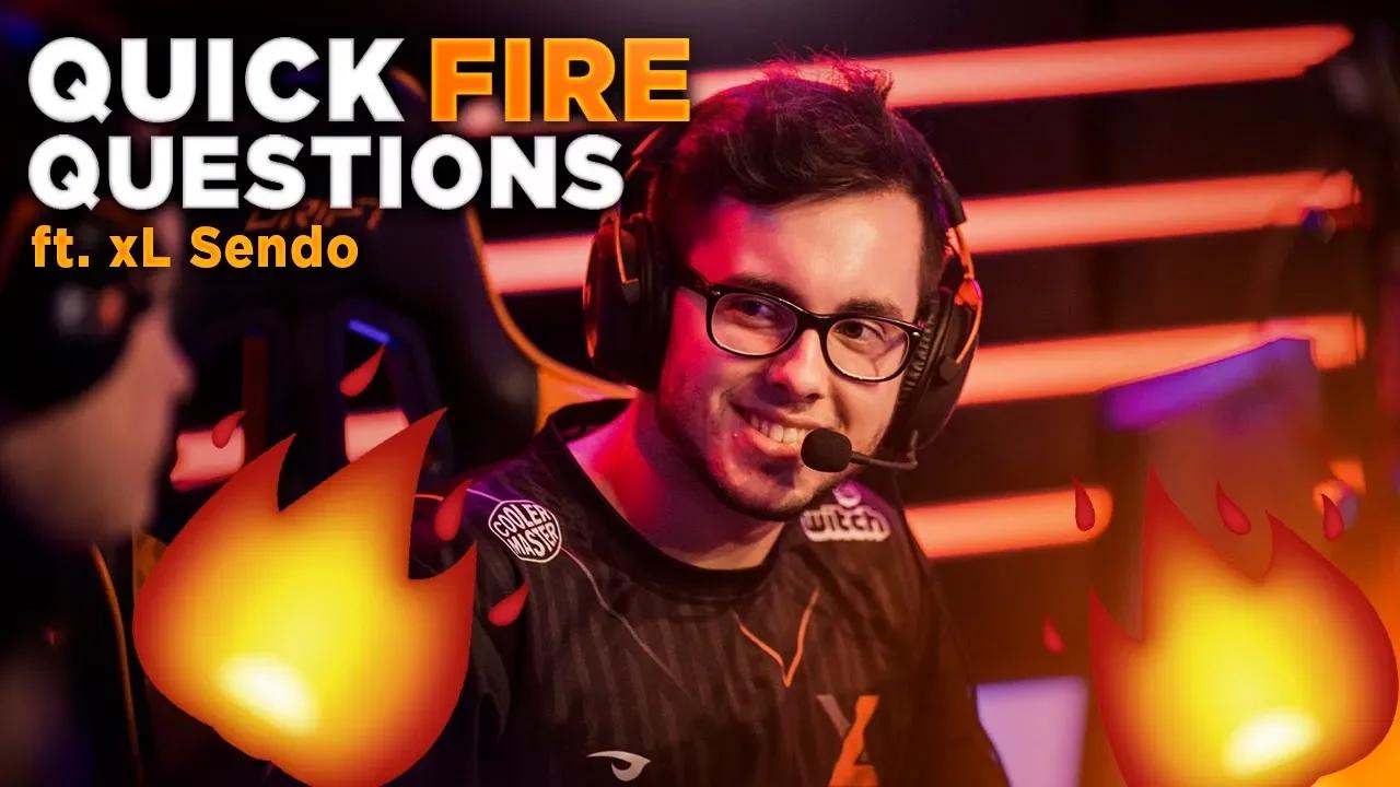 Quickfire Questions with Sendo | League of Legends Pro Answers Funny Esports Questions thumbnail