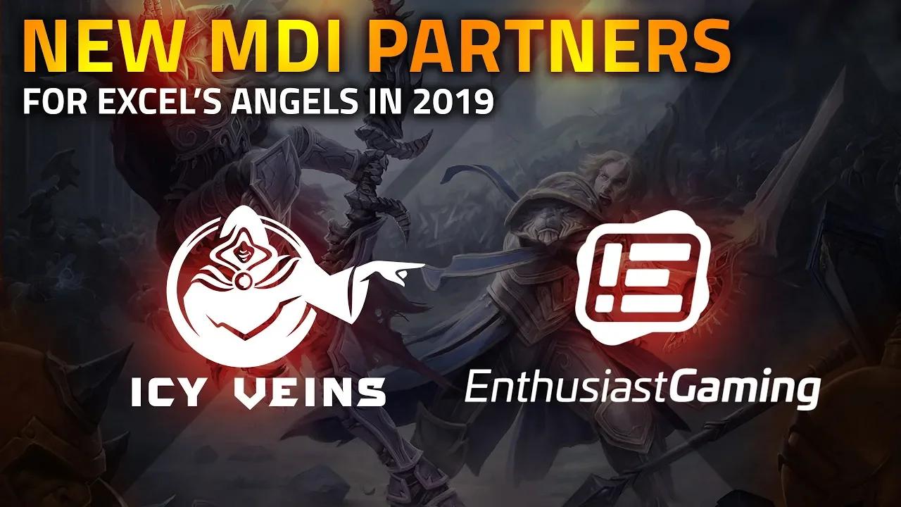 INTRODUCING OUR NEW MDI PARTNERS FOR 2019 | ICY VEINS & ENTHUSIAST GAMING X EXCEL WORLD OF WARCRAFT thumbnail